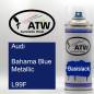 Preview: Audi, Bahama Blue Metallic, L99F: 400ml Sprühdose, von ATW Autoteile West.